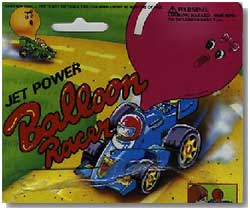 Picture of balloon racer illustration. BHQ - the most complete collection of balloon info on the web.